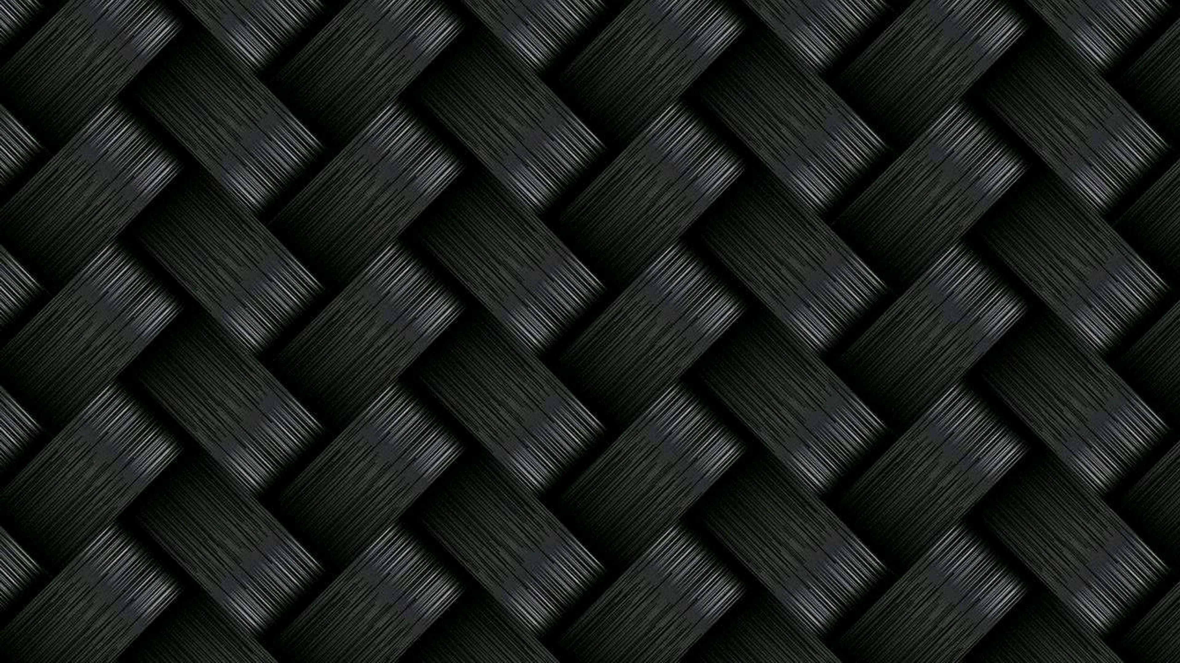 Texture intreccio nero, 3840x2160 UHD, PC 4K
