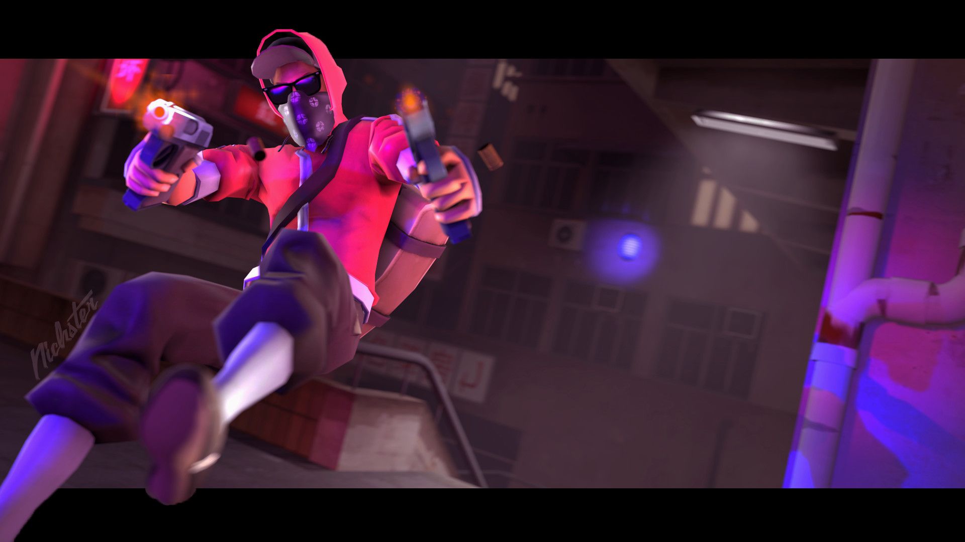 Scout Team Fortress 2 SFM, 1920x1080 1080p, PC Desktop