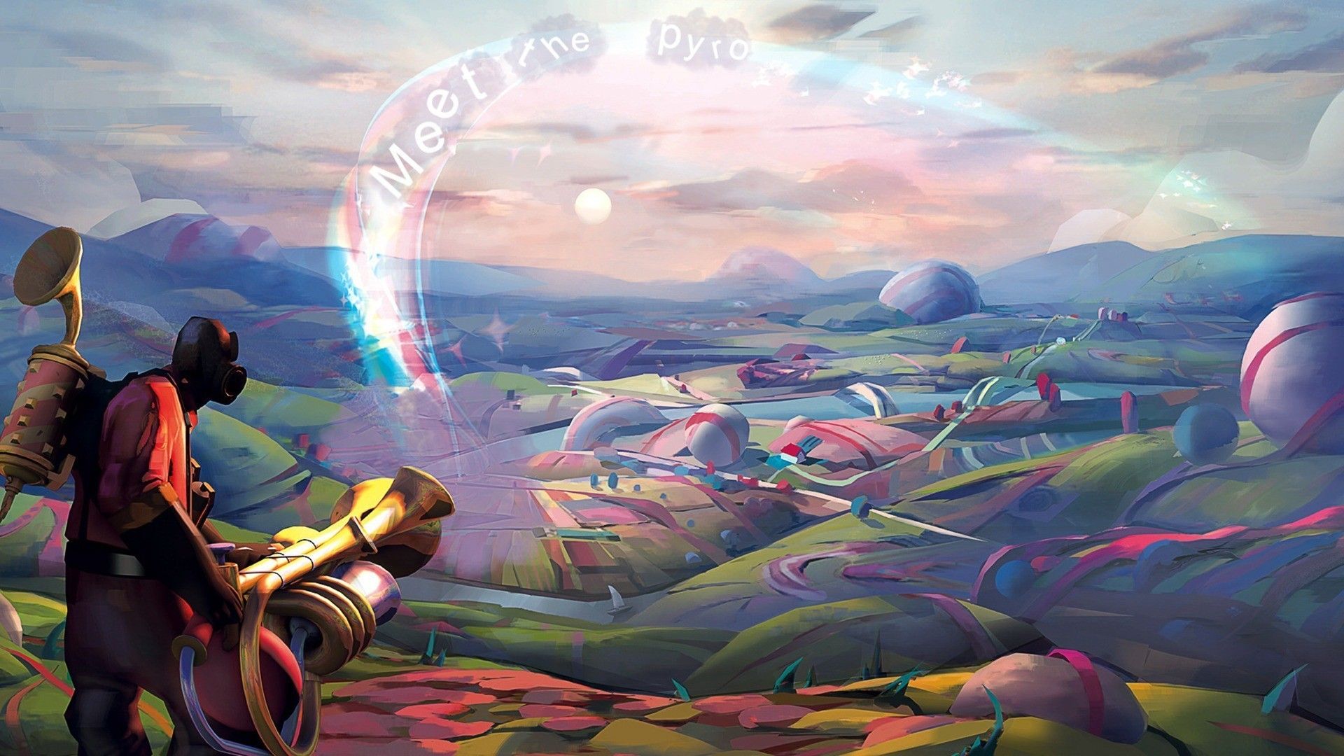 Simboli radioattivi verdi scuri, 1920x1200 WUXGA, Laptop