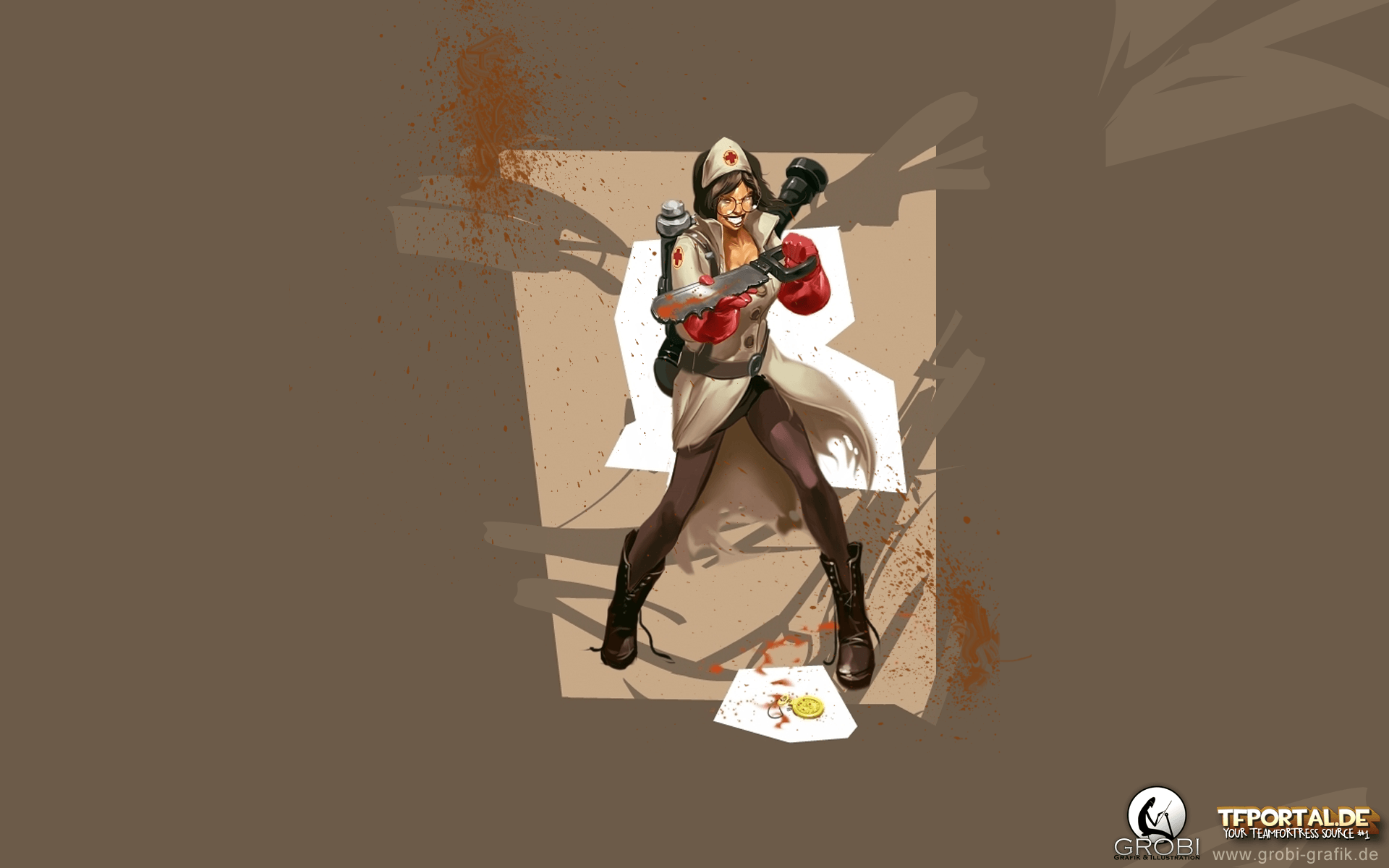 Team Fortress 2 personaggio paesaggio, 1920x1080 Full HD 1080p, Desktop