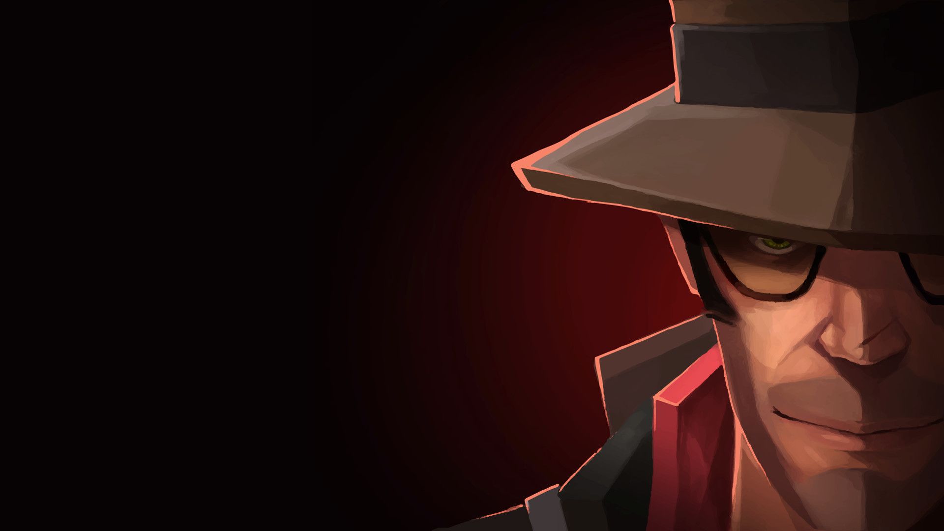 Soldier TF2 silhouette rossa, 2560x1600 WQXGA, Laptop