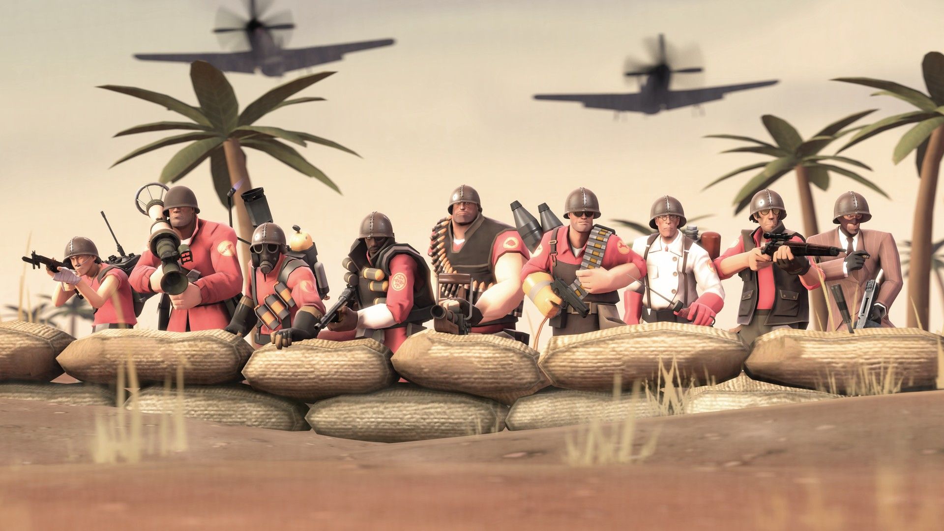 Team Fortress 2 personaggi Pyro, 1920x1080 Full HD, Laptop