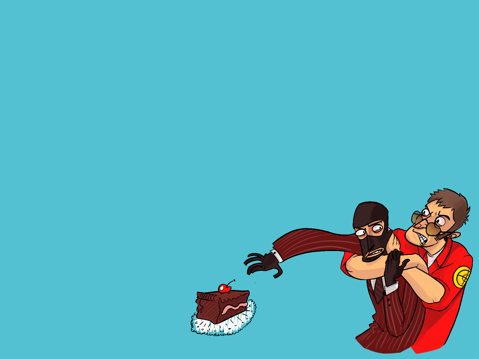 Heavy TF2 con minigun, 1920x1080 1080p, Desktop