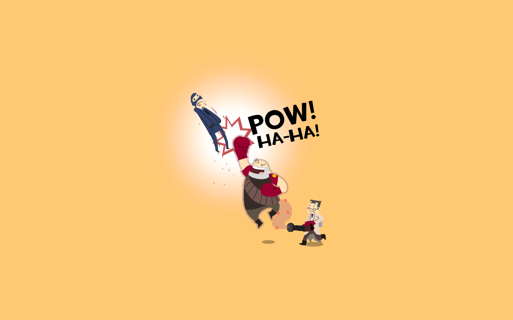 Heavy TF2 che ride, 2560x1600 2K+, PC