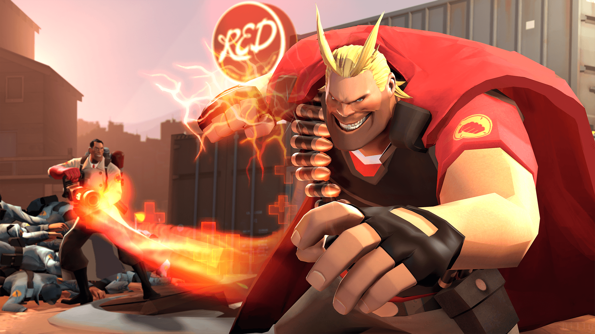 Heavy Team Fortress 2, sparatutto, 1600x1000 HD Ready, PC
