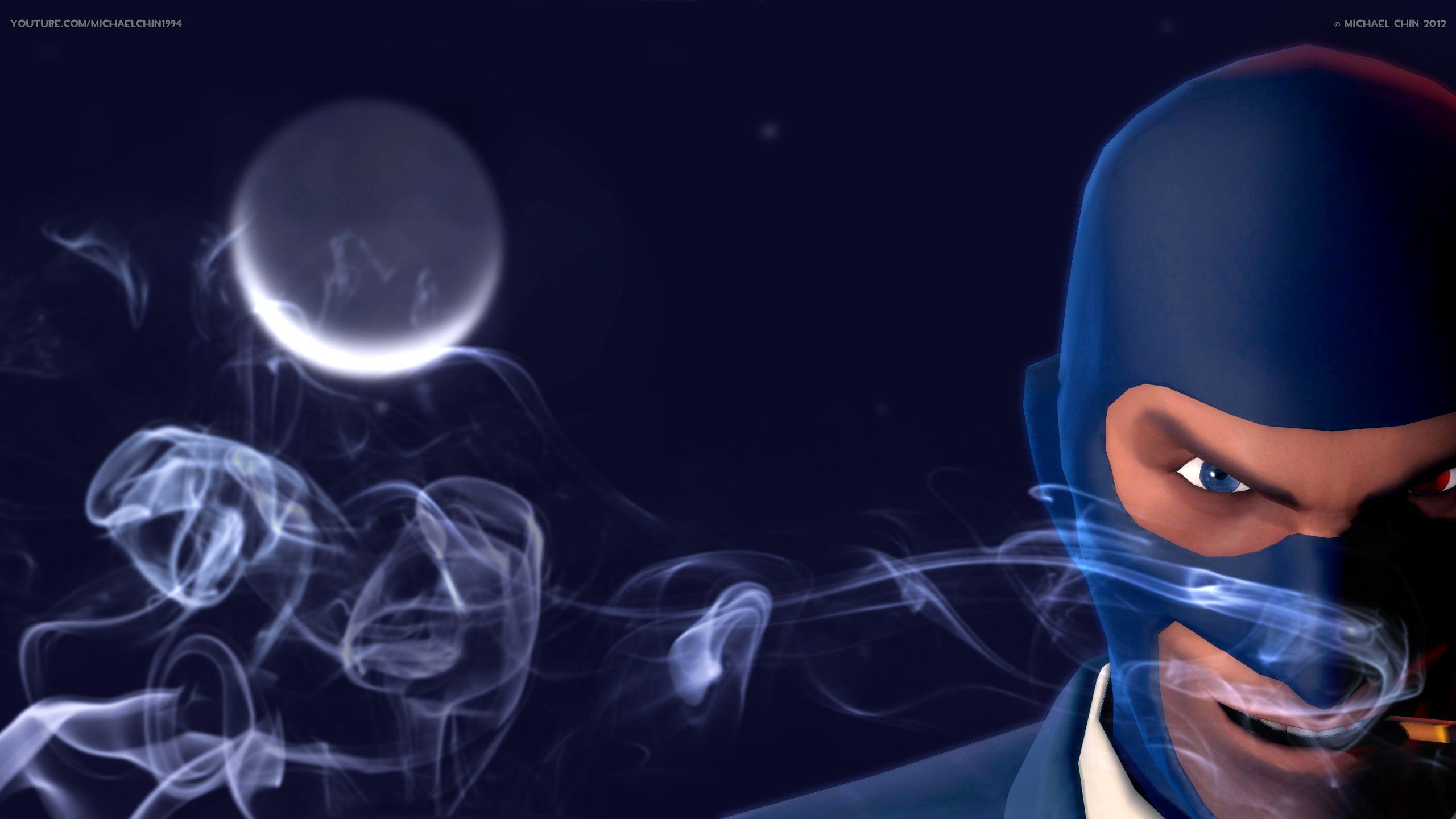 Spy TF2 con fumo sigaretta, 2560x1440 1440p, Desktop