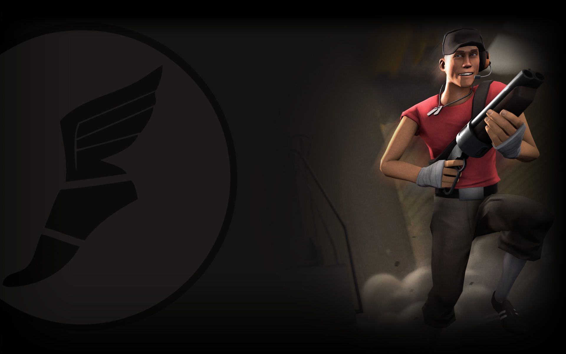 Scout TF2 con fucile, 1920x1202 WUXGA, Desktop