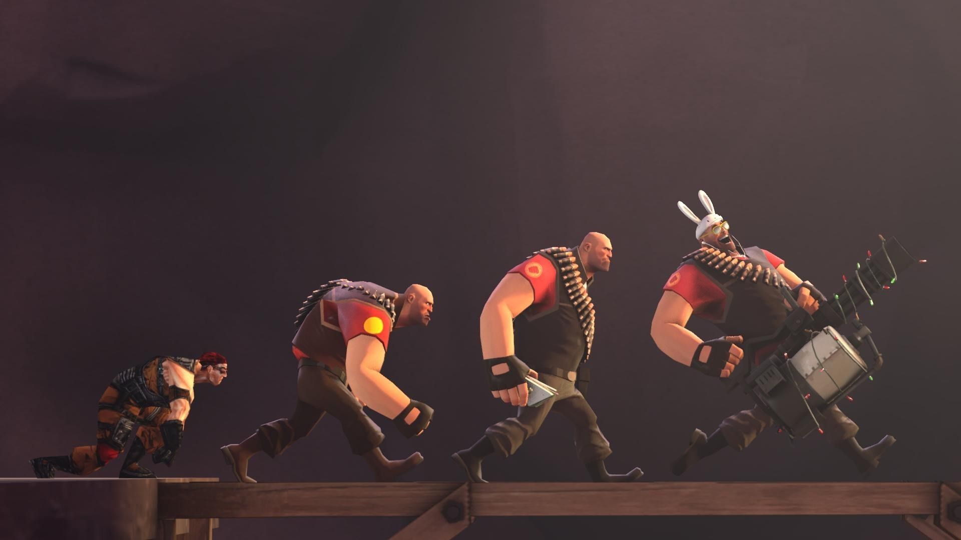 Scout TF2 con testa in fiamme, 1191x670 HD, PC Desktop