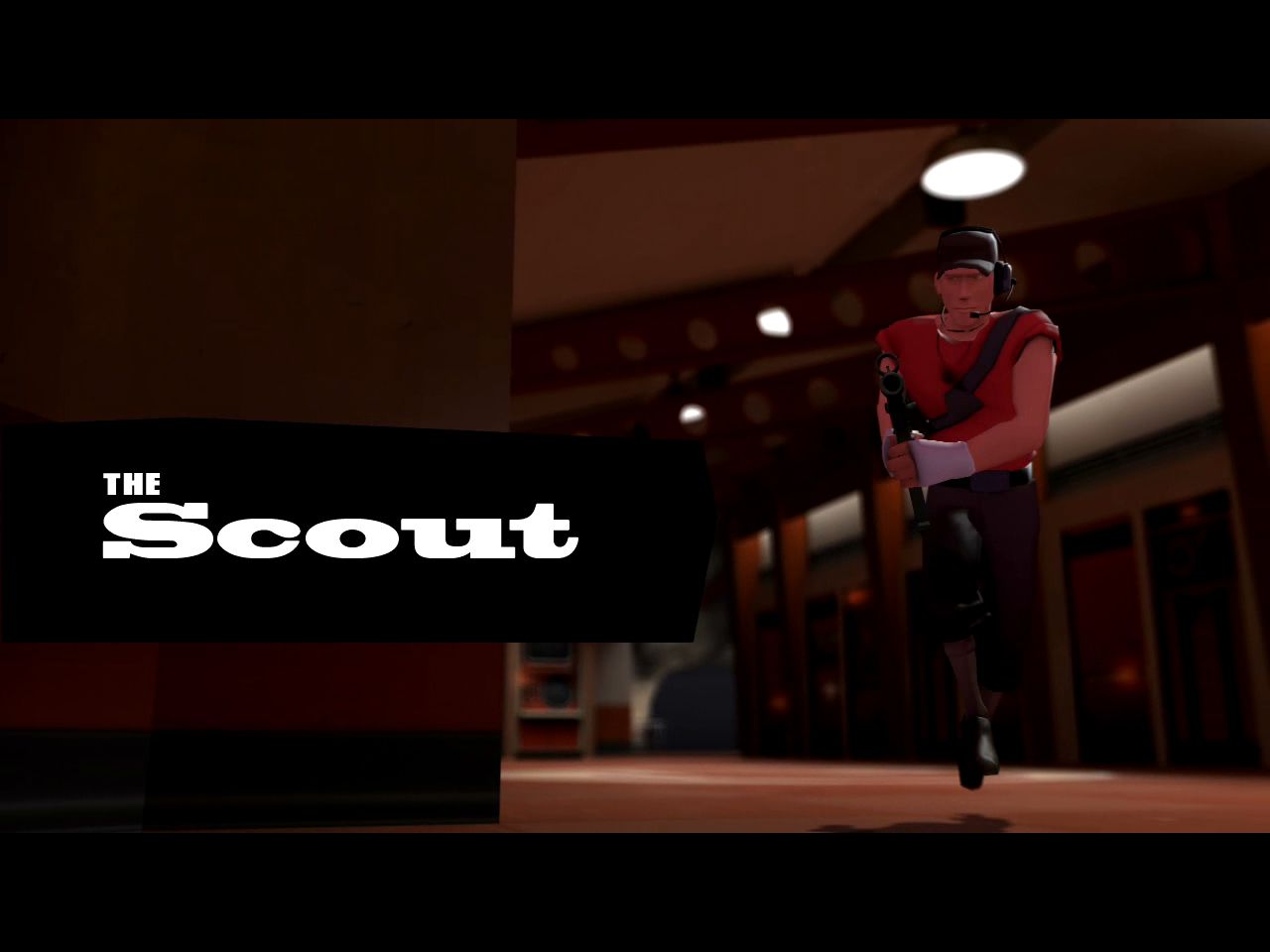 Scout TF2 sul tetto, 1191x670 HD, PC