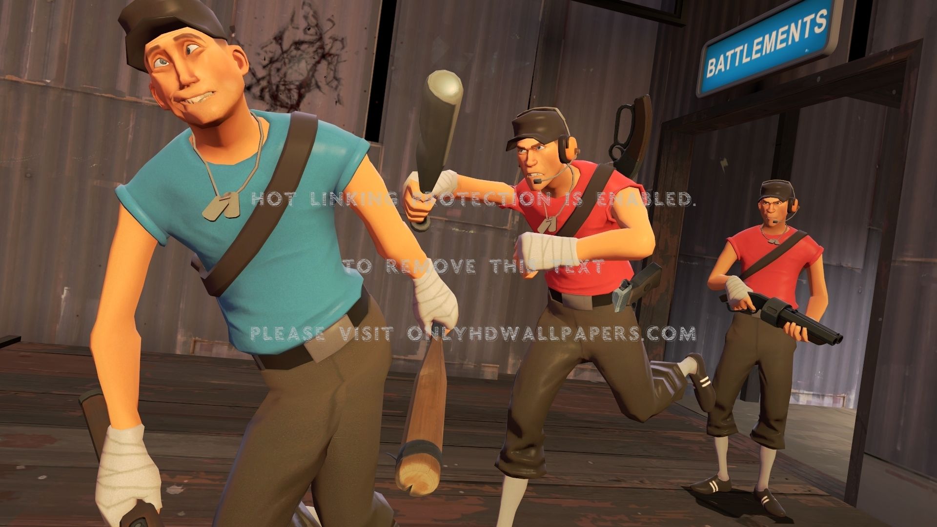 Pyro TF2 con lanciafiamme, 1600x1200 HD, Laptop