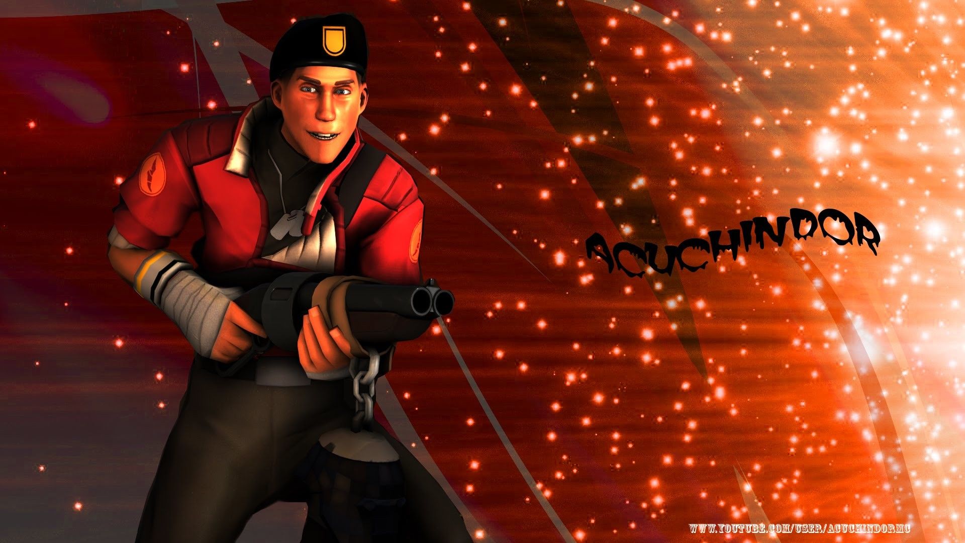 Scout Team Fortress 2, 1280x720 HD, Desktop