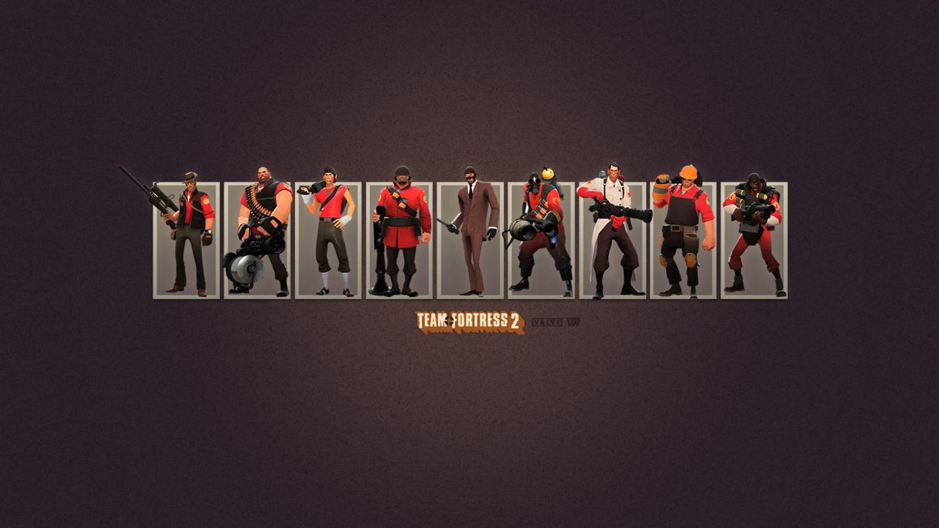 Team Fortress 2 personaggi classe, 1366x768 720p, Laptop