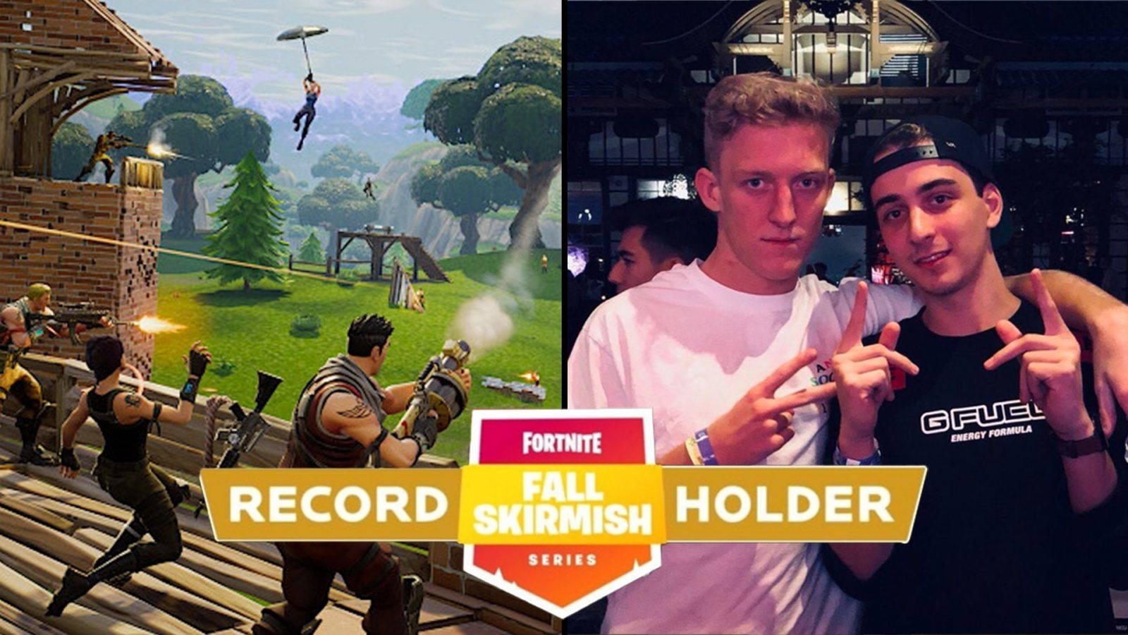 Tfue Fortnite Fall Skirmish record, 1600x900 HD, PC