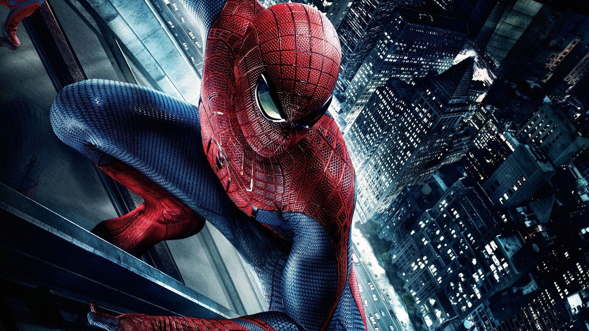 Spider-Man arrampicato su edificio, 1920x1080 1080p, Desktop