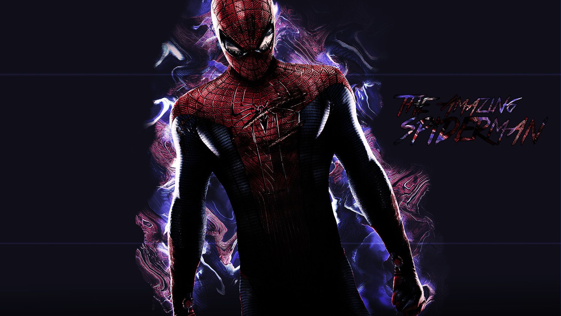 Spider-Man con effetto fulmini, 1920x1080 1080p, Laptop