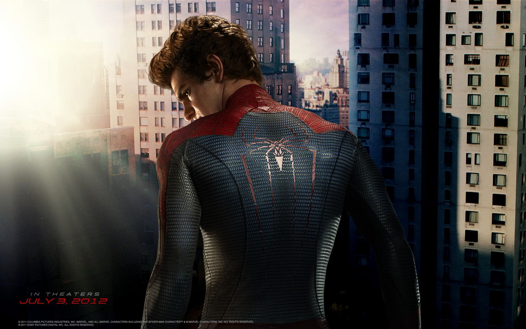 Spider-Man senza maschera, città, 1680x1050 HD, Desktop