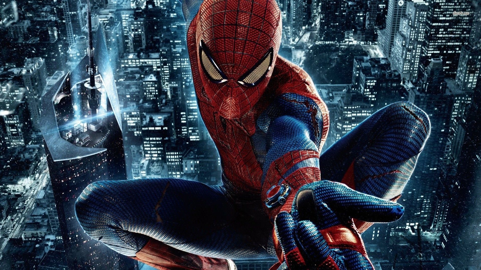 Spider-Man su edificio città, 1920x1080 1080p, PC Desktop