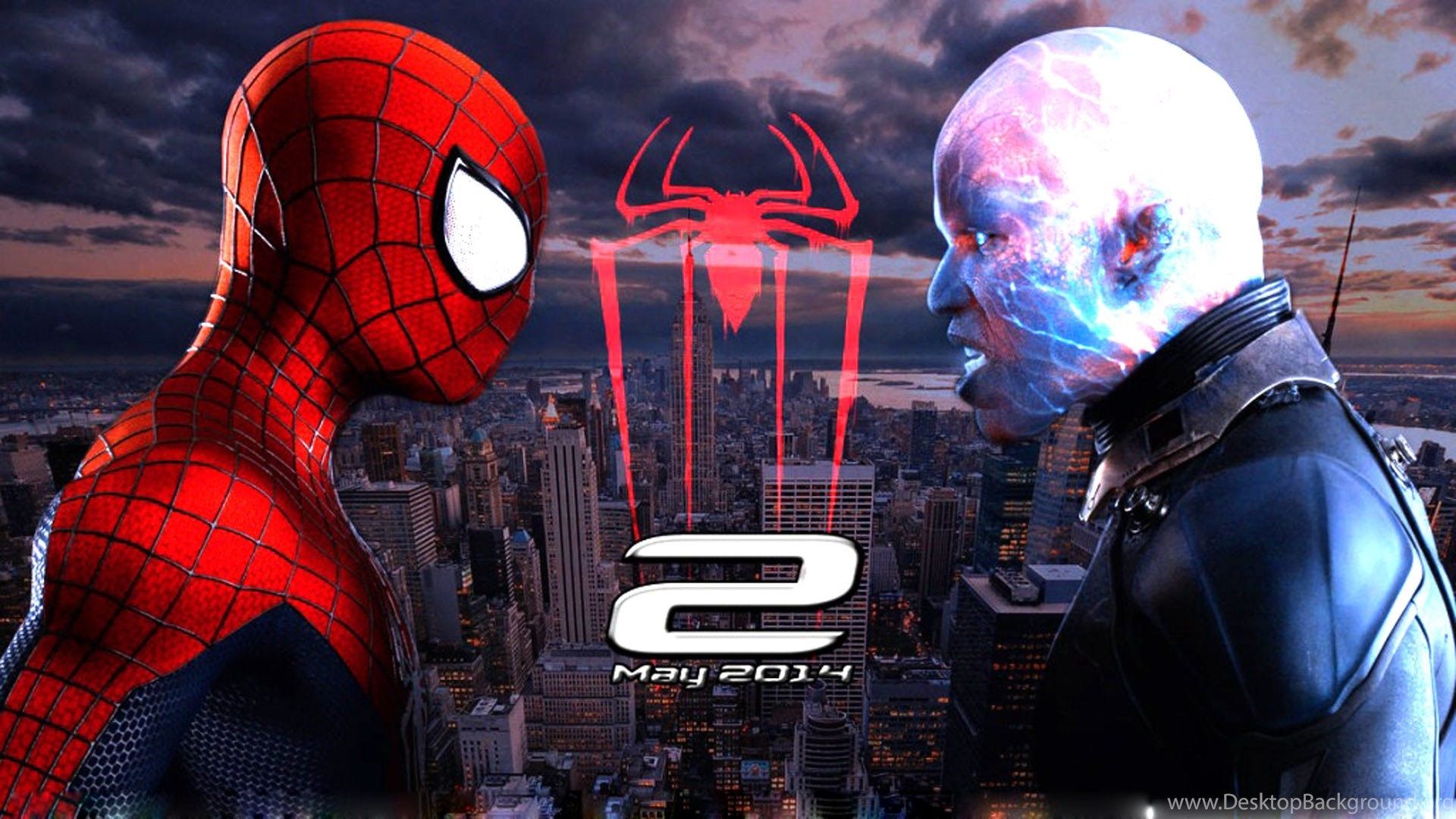 Spider-Man contro Electro, città, 1920x1080 Full HD, PC Desktop