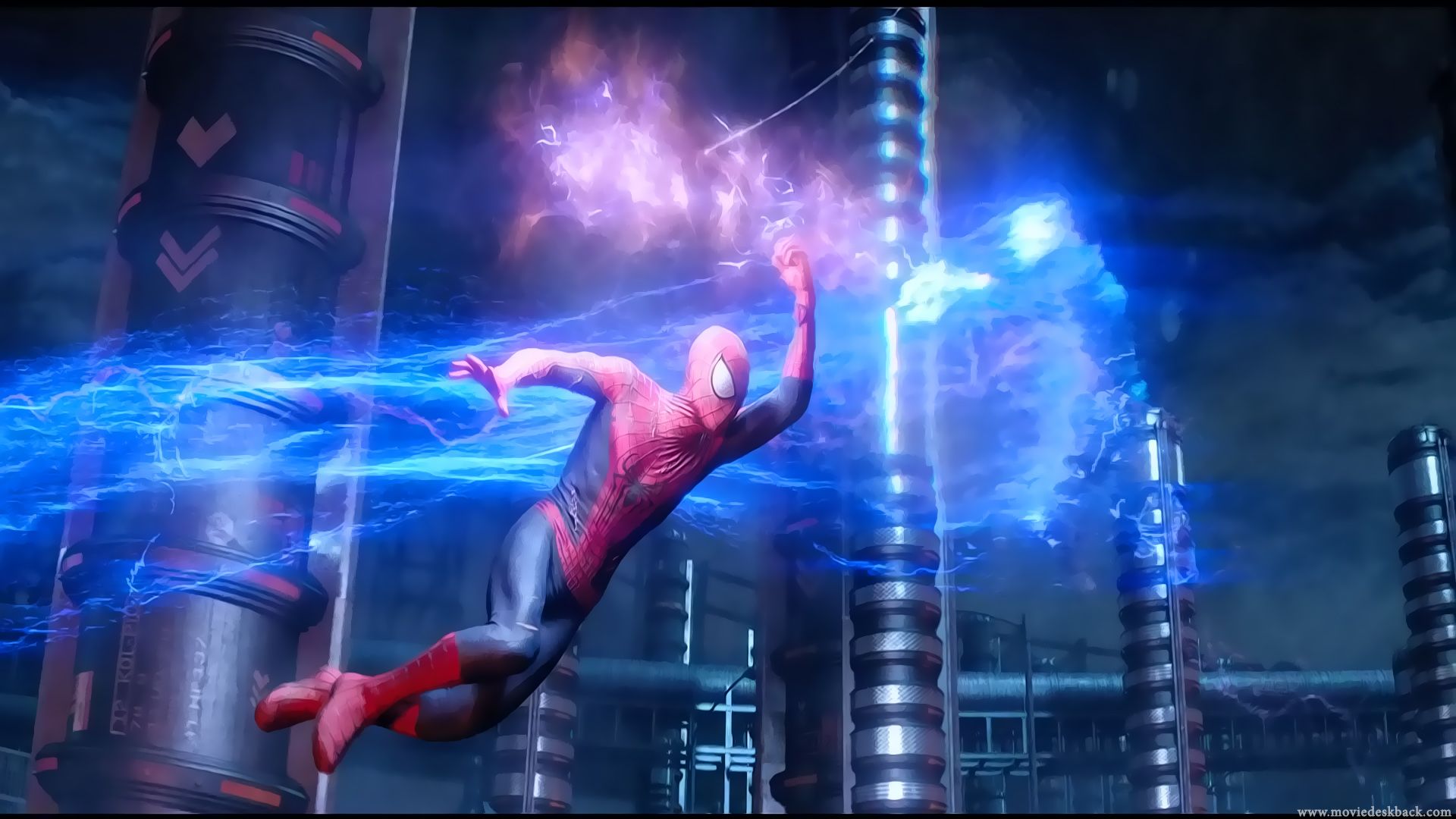Spider-Man contro Electro, 1920x1080 Full HD 1080p, Laptop