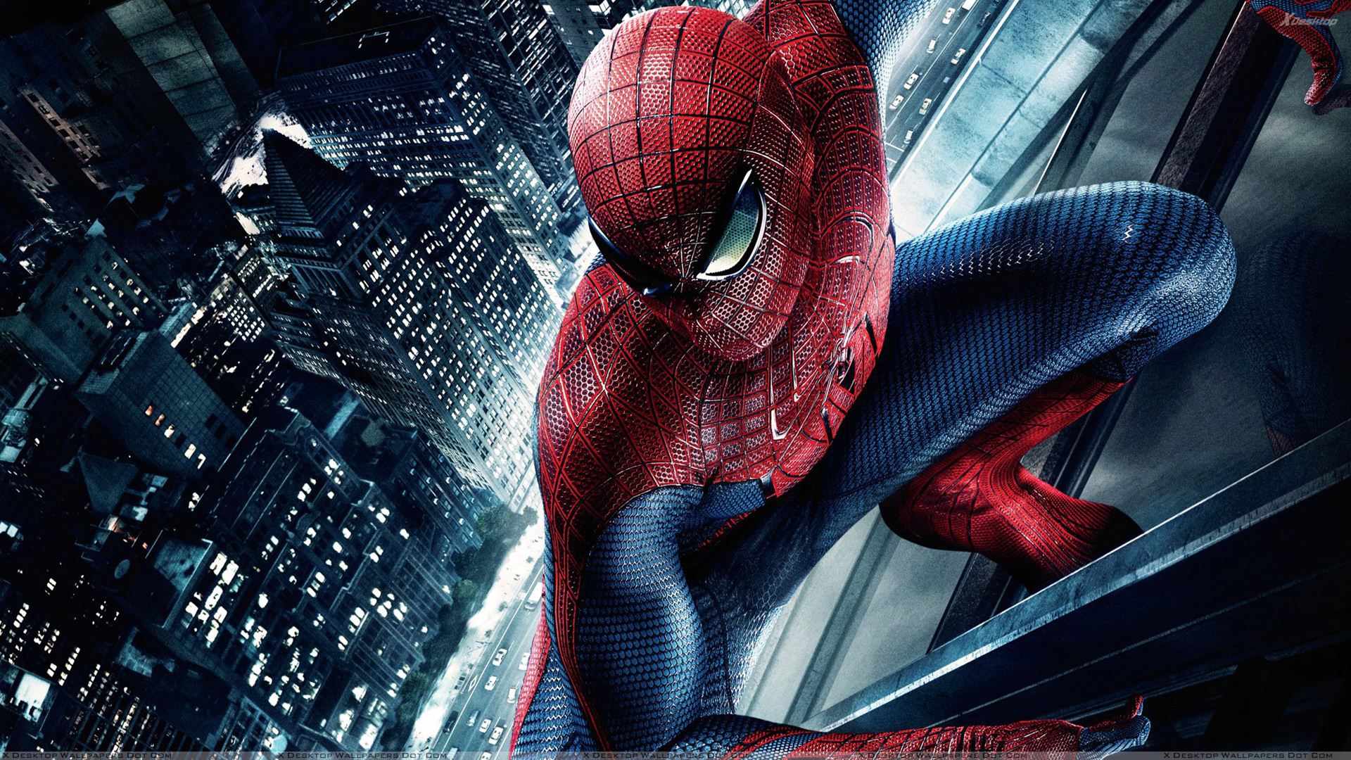Spider-Man appeso a edificio, Uomo Ragno, 1920x1080 Full HD, PC