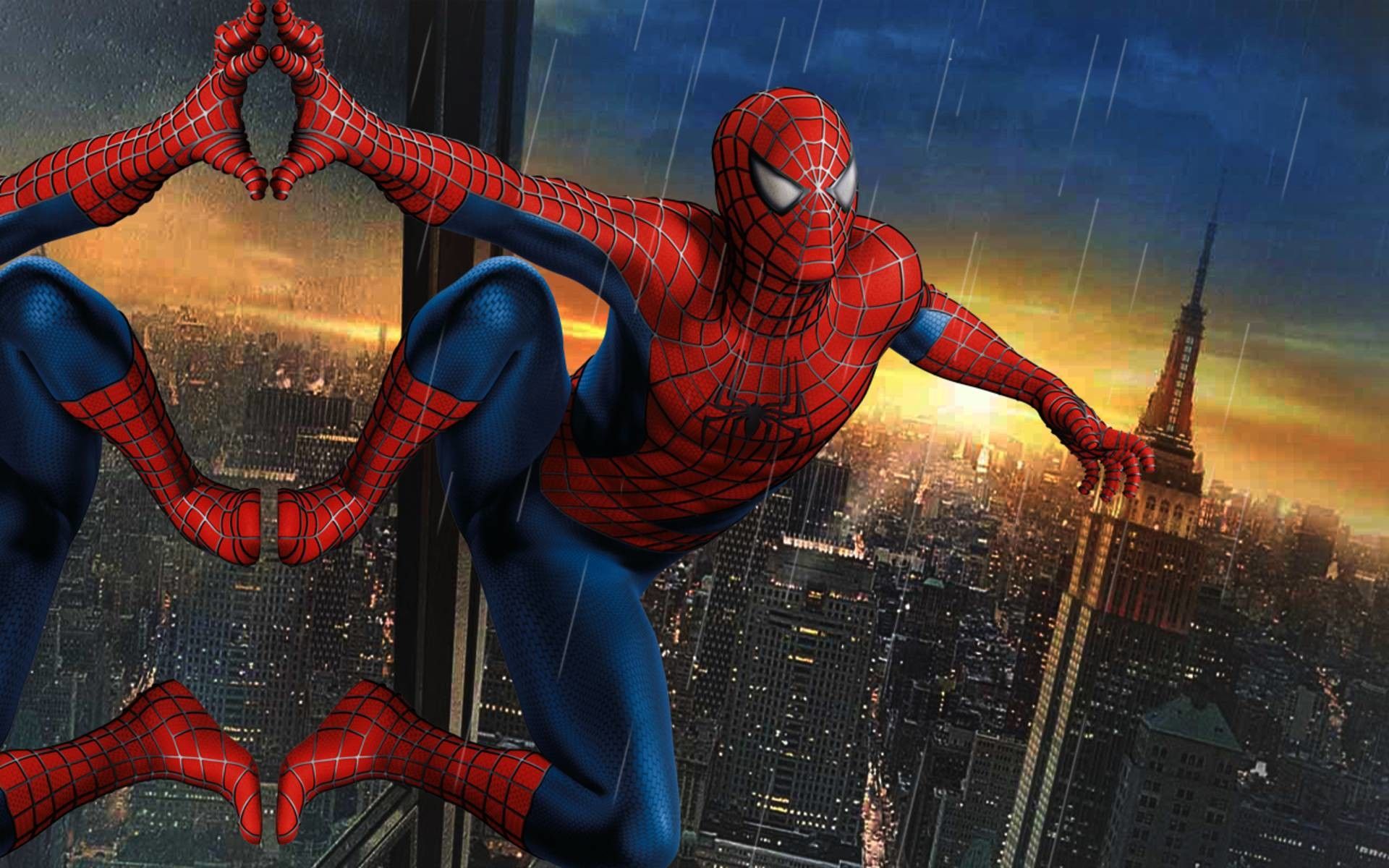Spider-Man su grattacielo, 1920x1200 Full HD+, Laptop