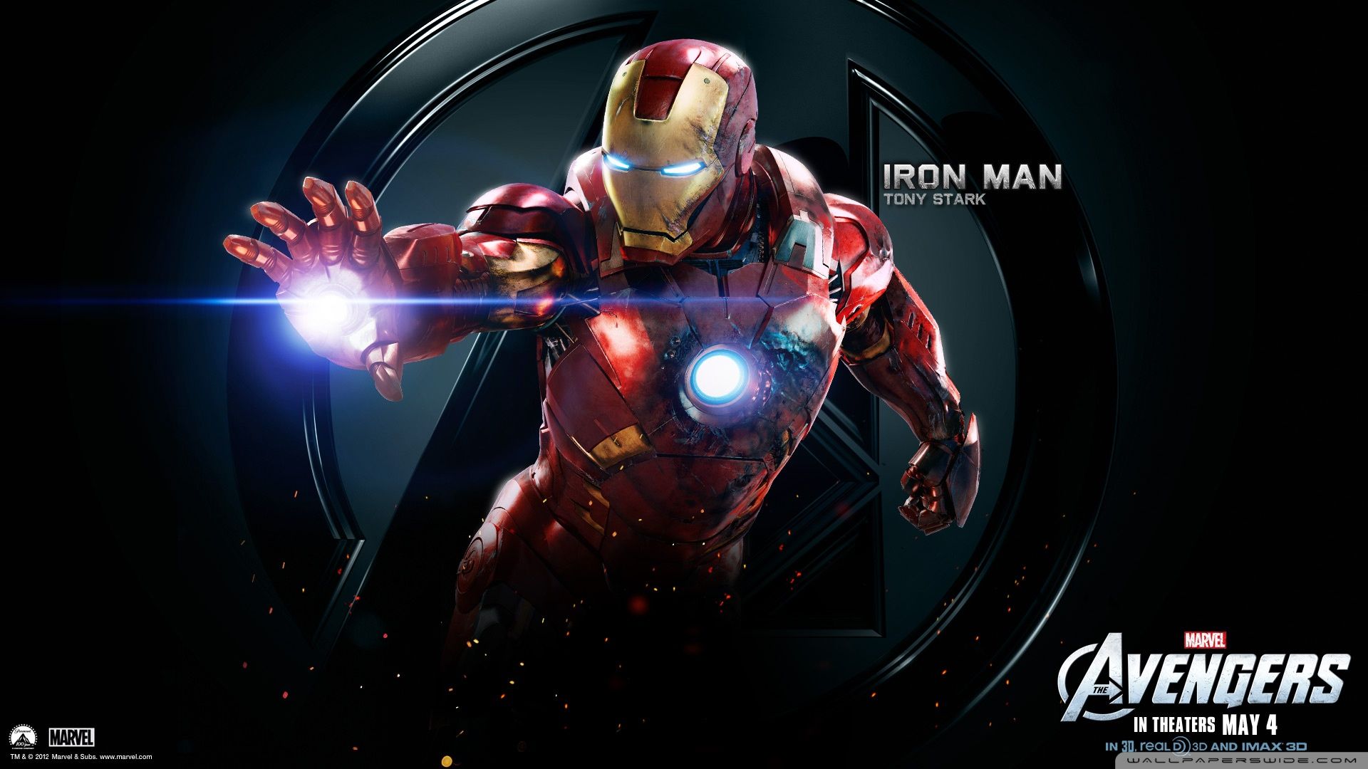 Iron Man Avengers poster, Tony Stark, 1920x1080 Full HD 1080p, PC Desktop