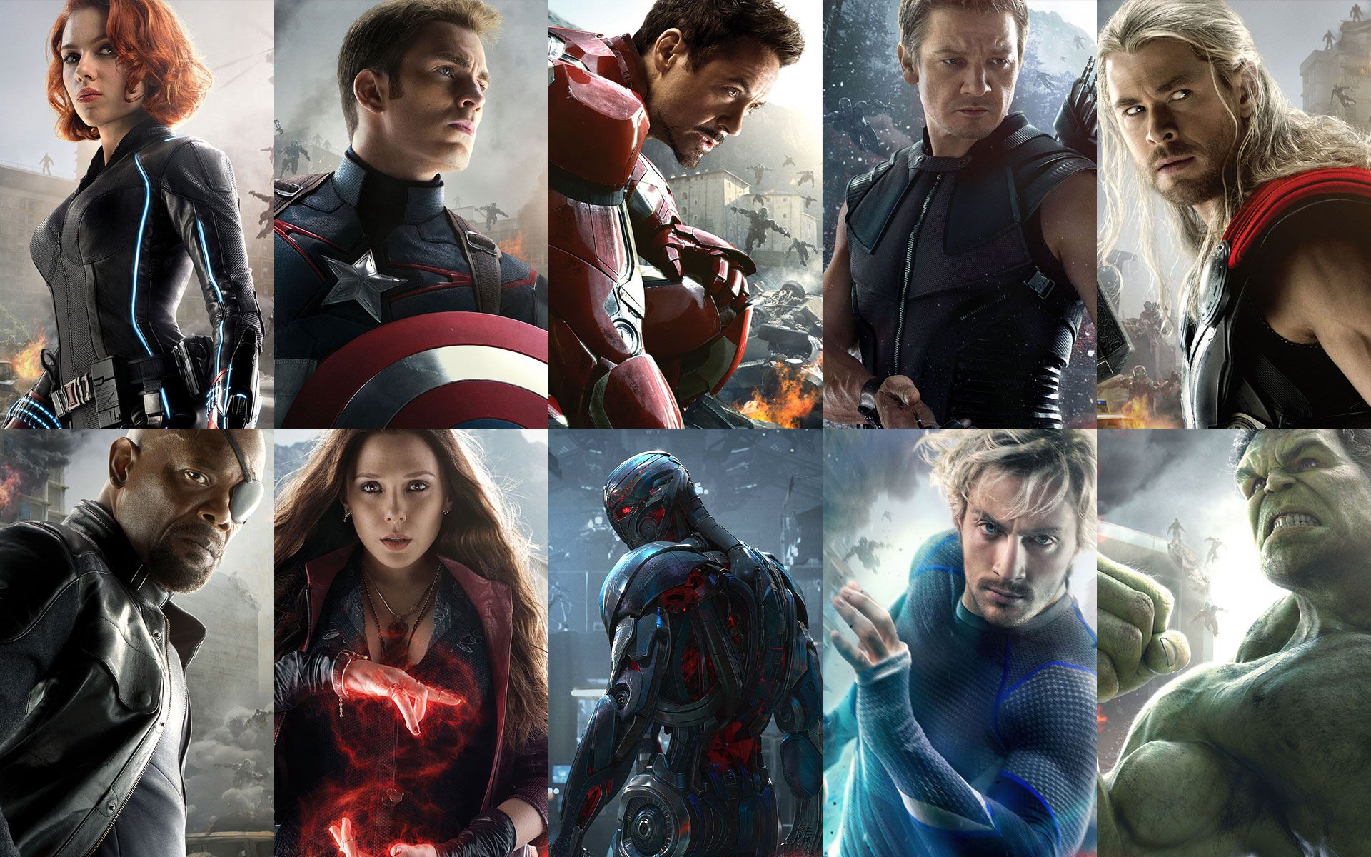Personaggi Avengers Age of Ultron, 1920x1200 Full HD+ WUXGA, Monitor Gaming
