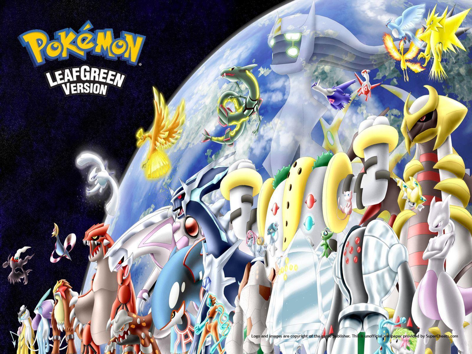 Pokémon LeafGreen leggendari gruppo, 1600x1200 HD, PC