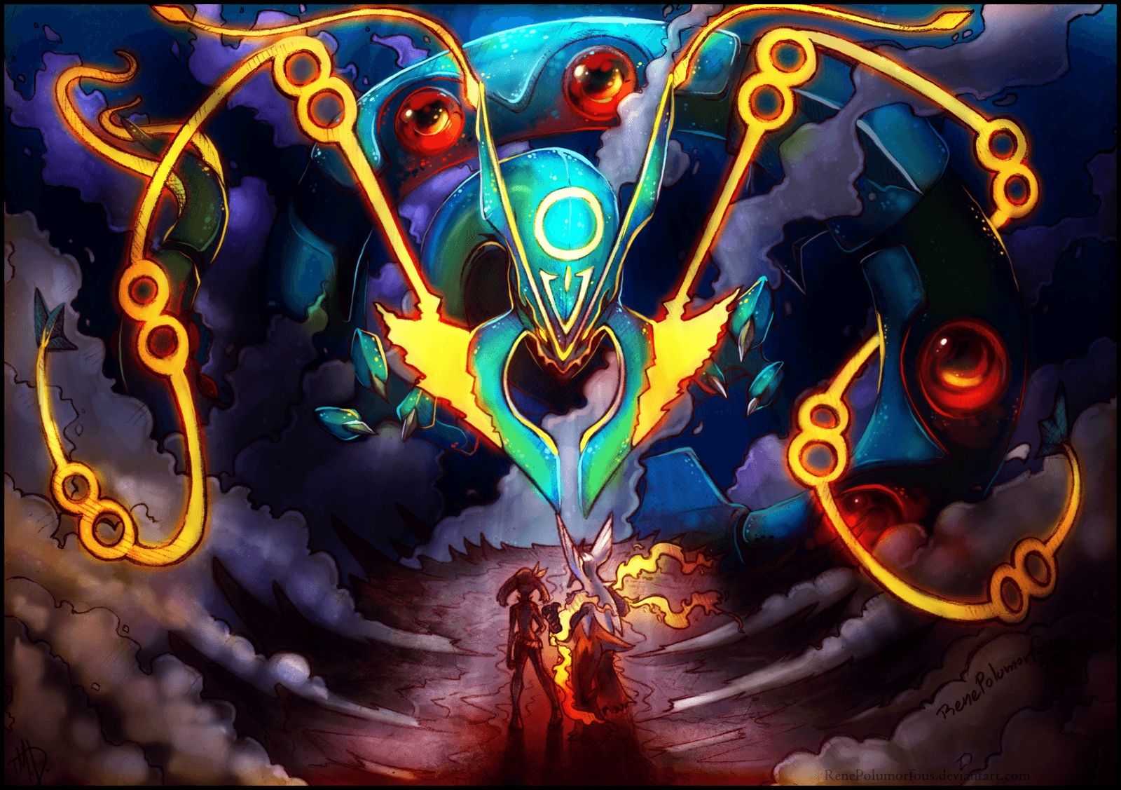Xerneas Yveltal Pokémon leggendari, 1600x1127 HD, PC