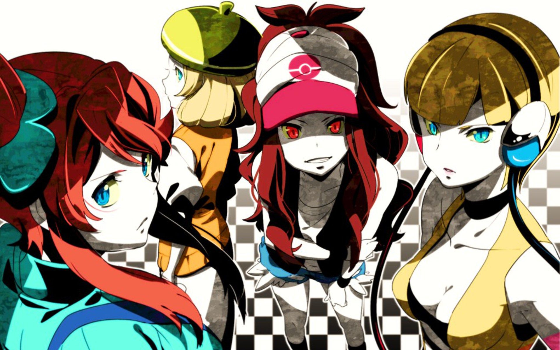 Personaggi femminili Pokémon stile anime, 1920x1200 Full HD+ WUXGA, PC