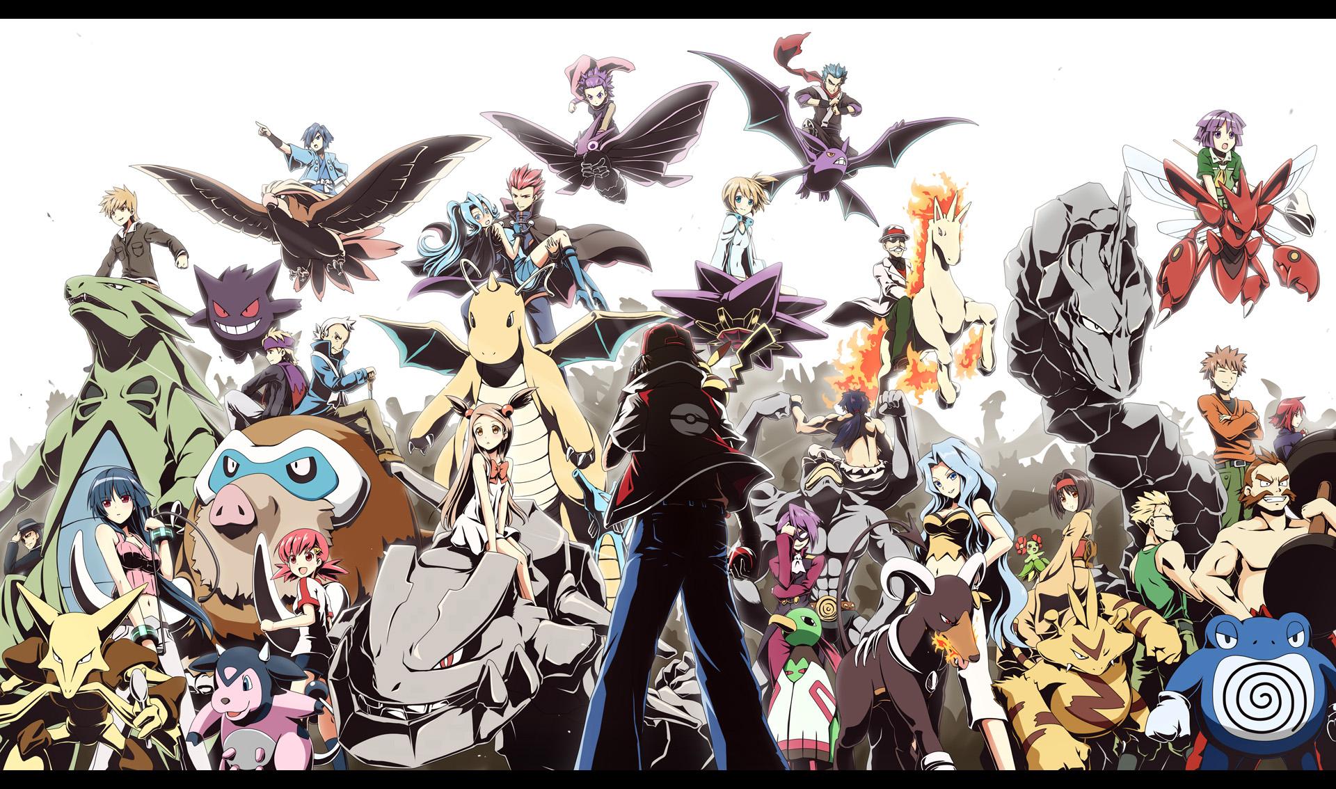 Allenatori e Pokémon leggendari, 1920x1134 Full HD, Desktop