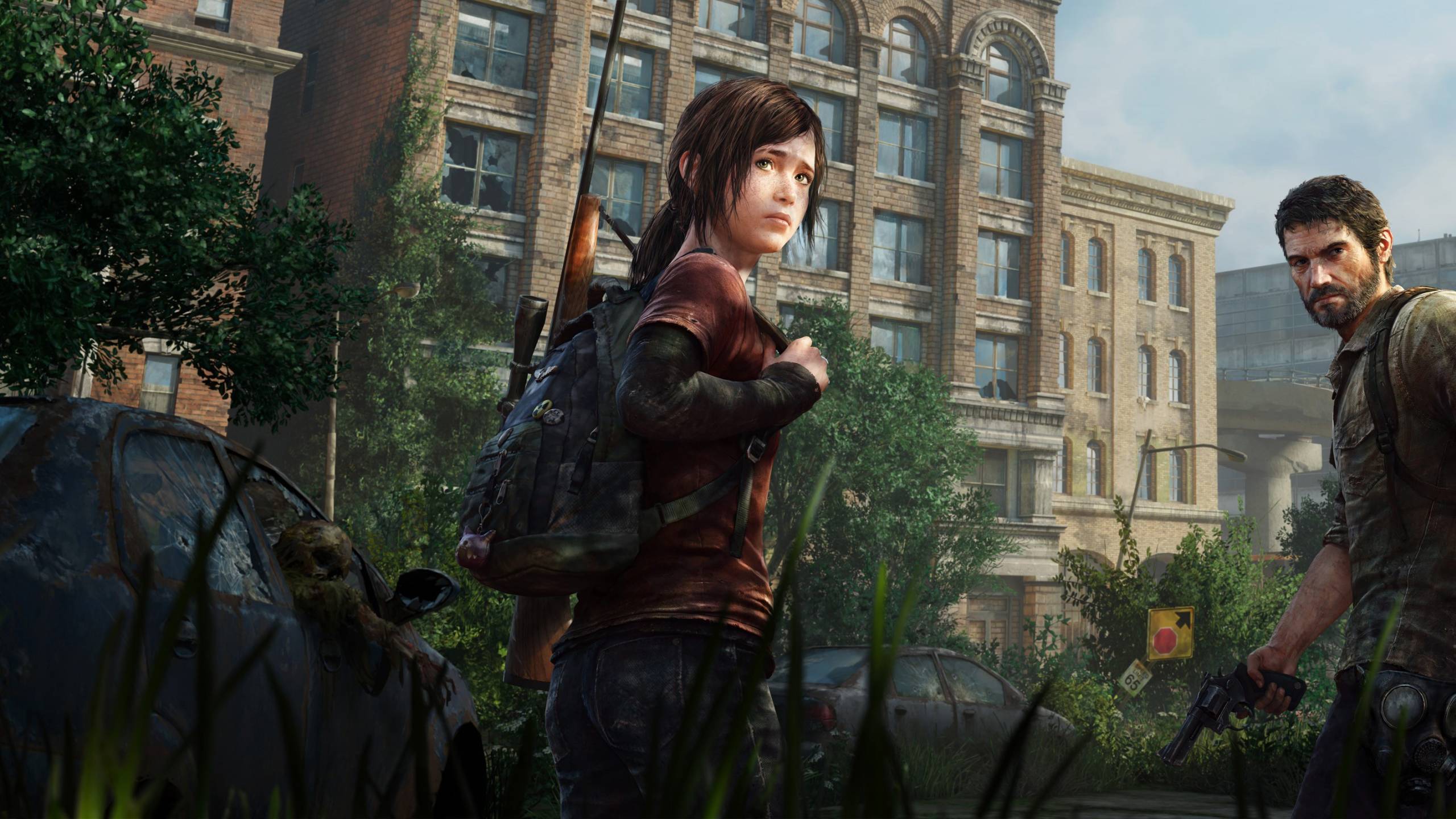 Ellie e Joel città abbandonata, 2560x1440 2K QHD, PC