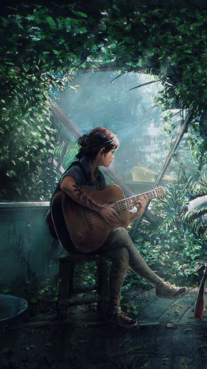 Ellie chitarra The Last of Us, 720x1280 Verticale, OnePlus