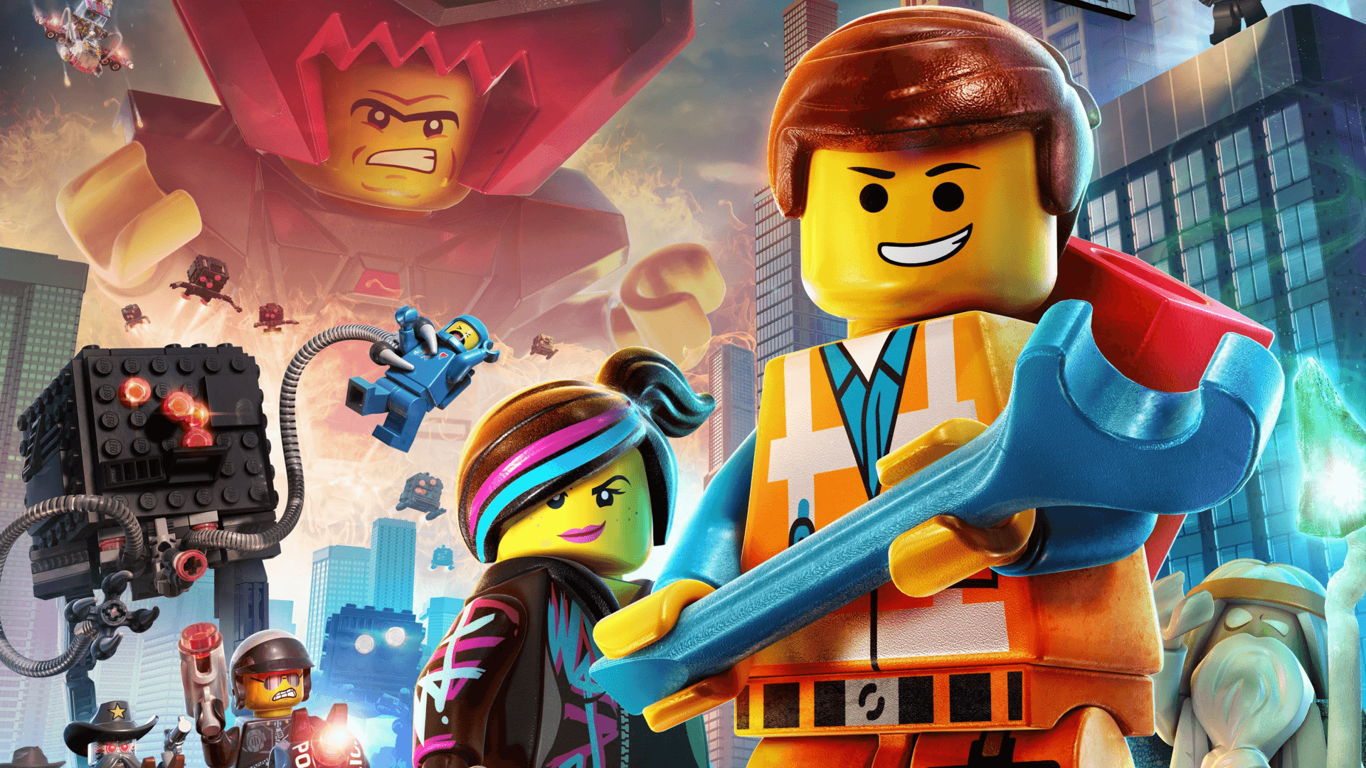 Personaggi Lego Movie Emmet Wyldstyle, 1920x1080 1080p, PC