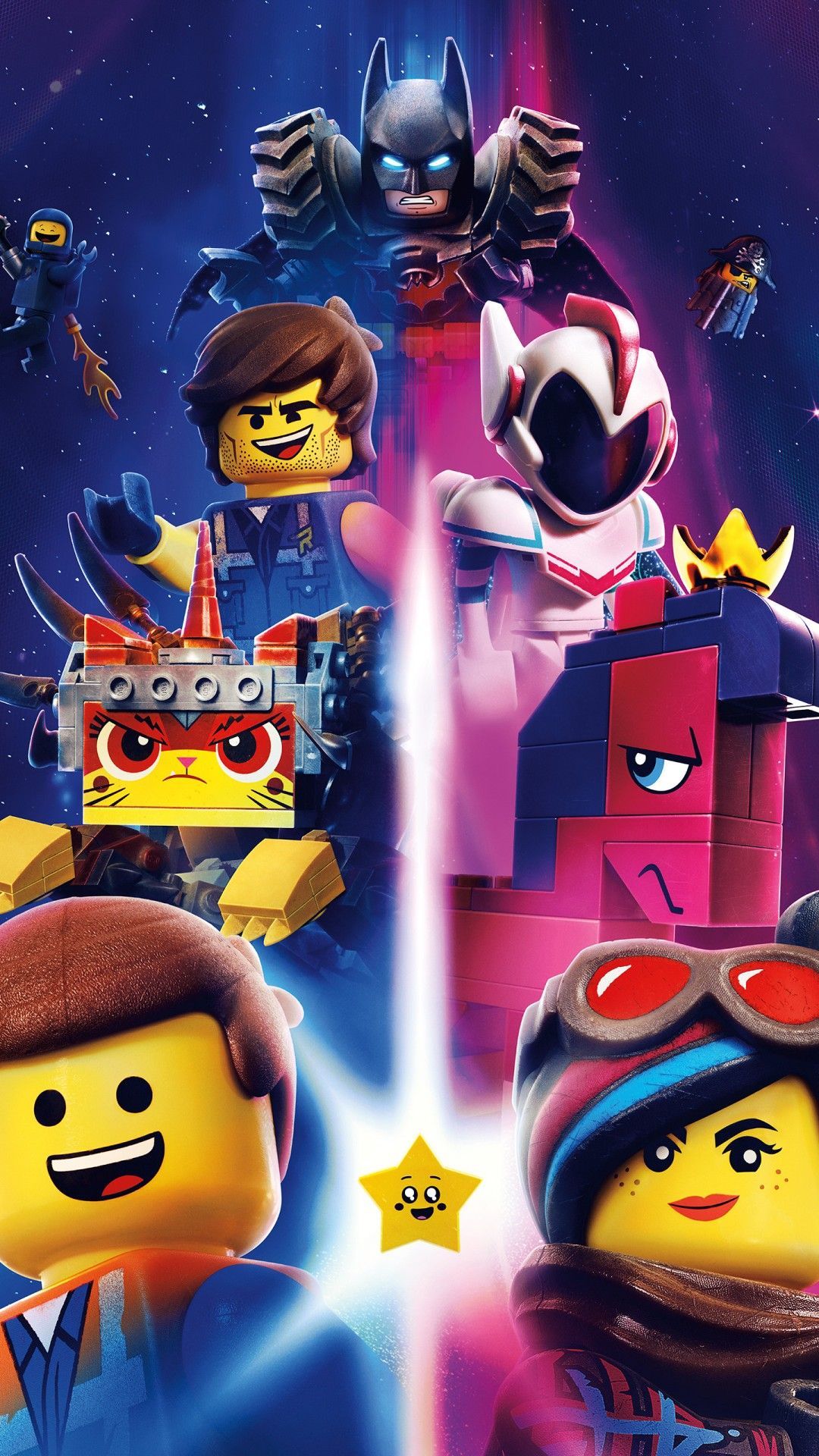 Personaggi LEGO Movie 2, 1080x1920 Verticale, Mobile