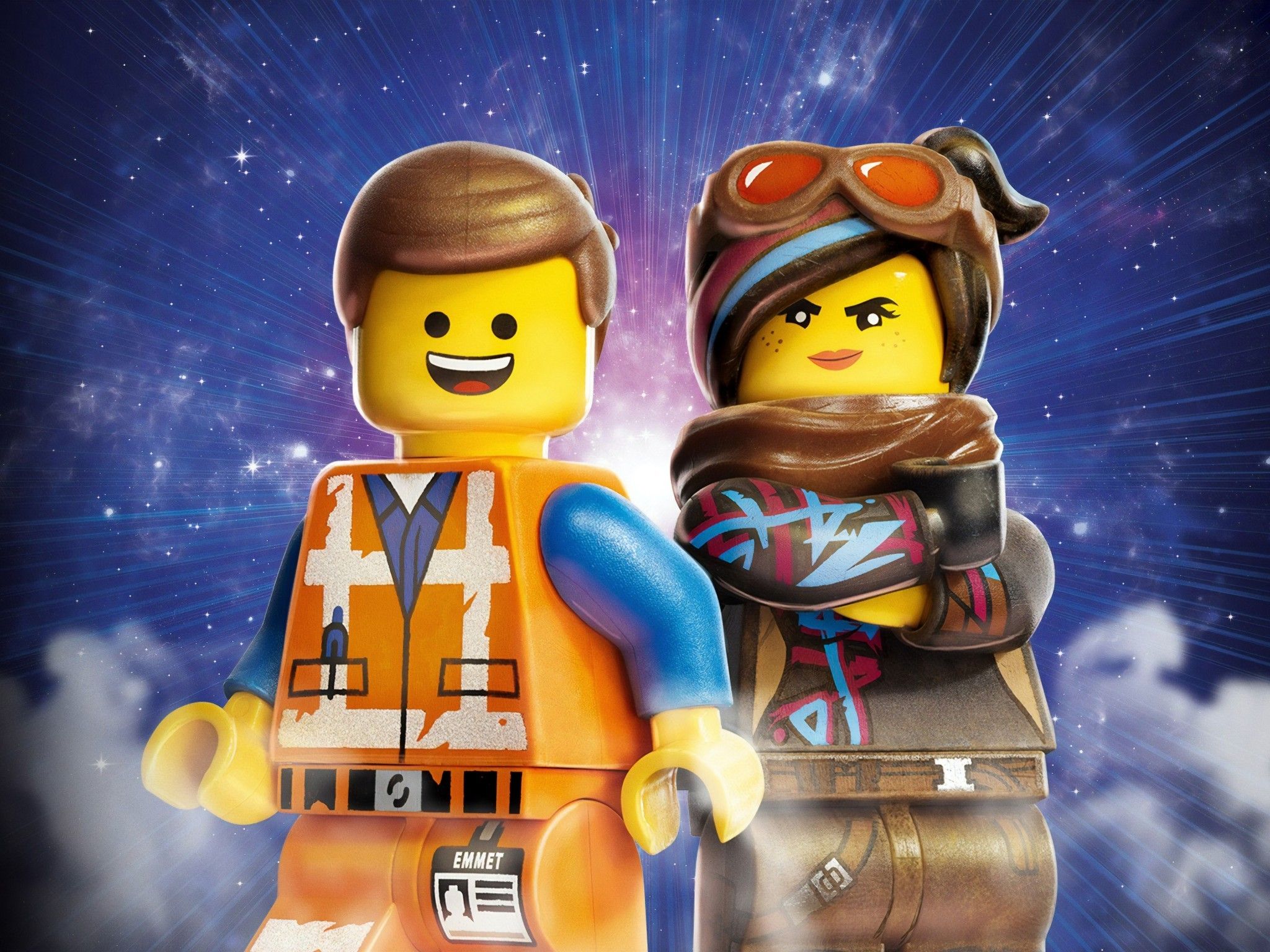 Emmet e Lucy, The LEGO Movie, 2048x1536 alta risoluzione, PC