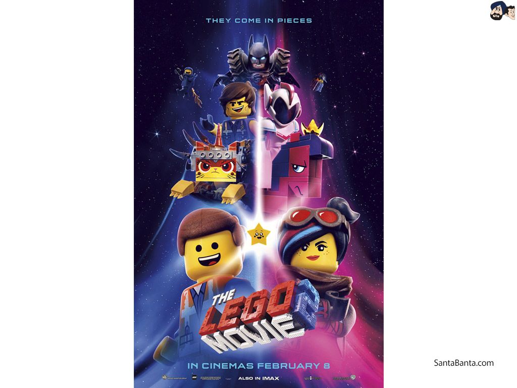 Poster The Lego Movie 2, 1024x768 HD, Desktop