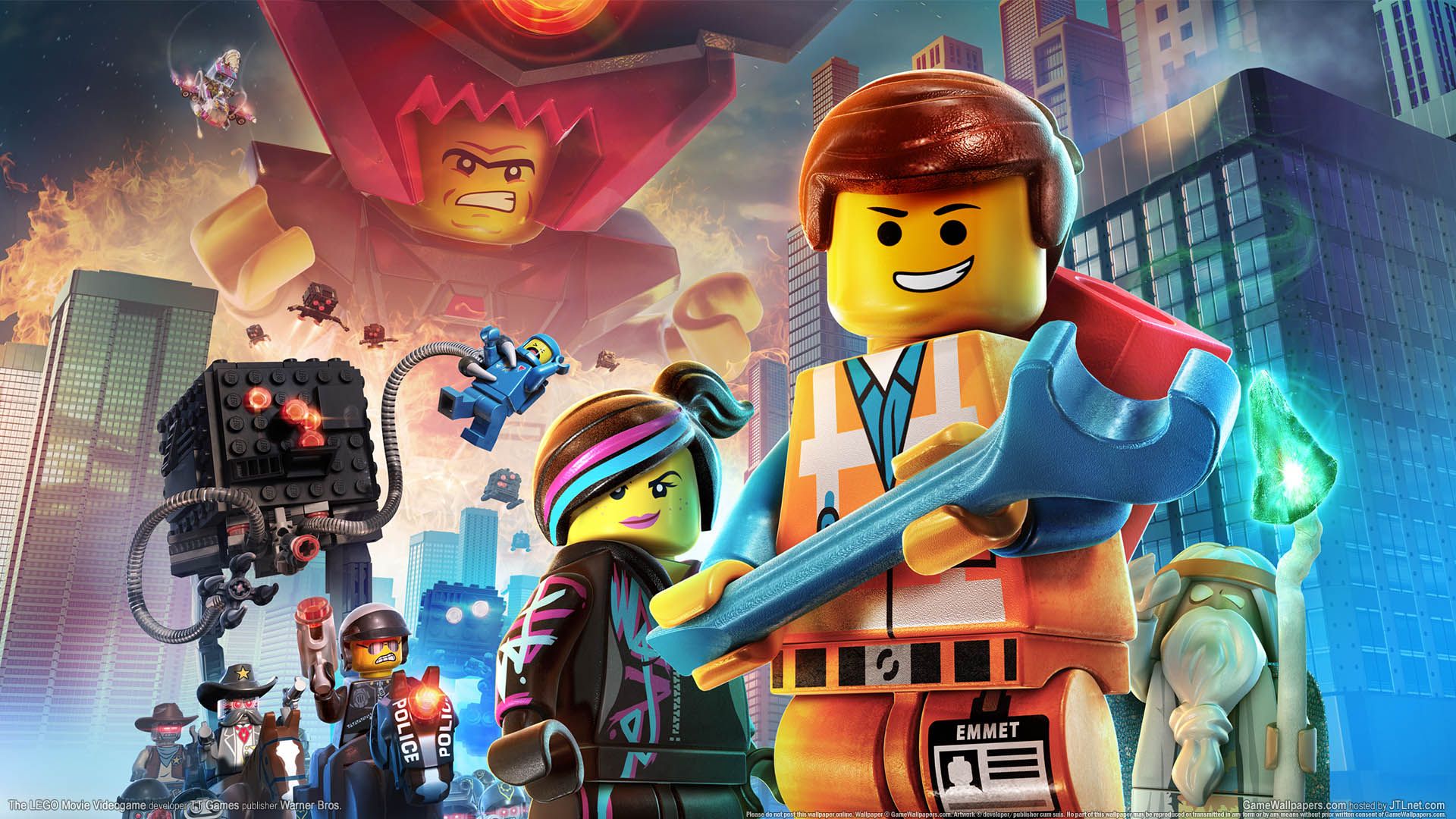 Personaggi LEGO Movie Videogame, costruzioni, 1920x1080 1080p, Laptop
