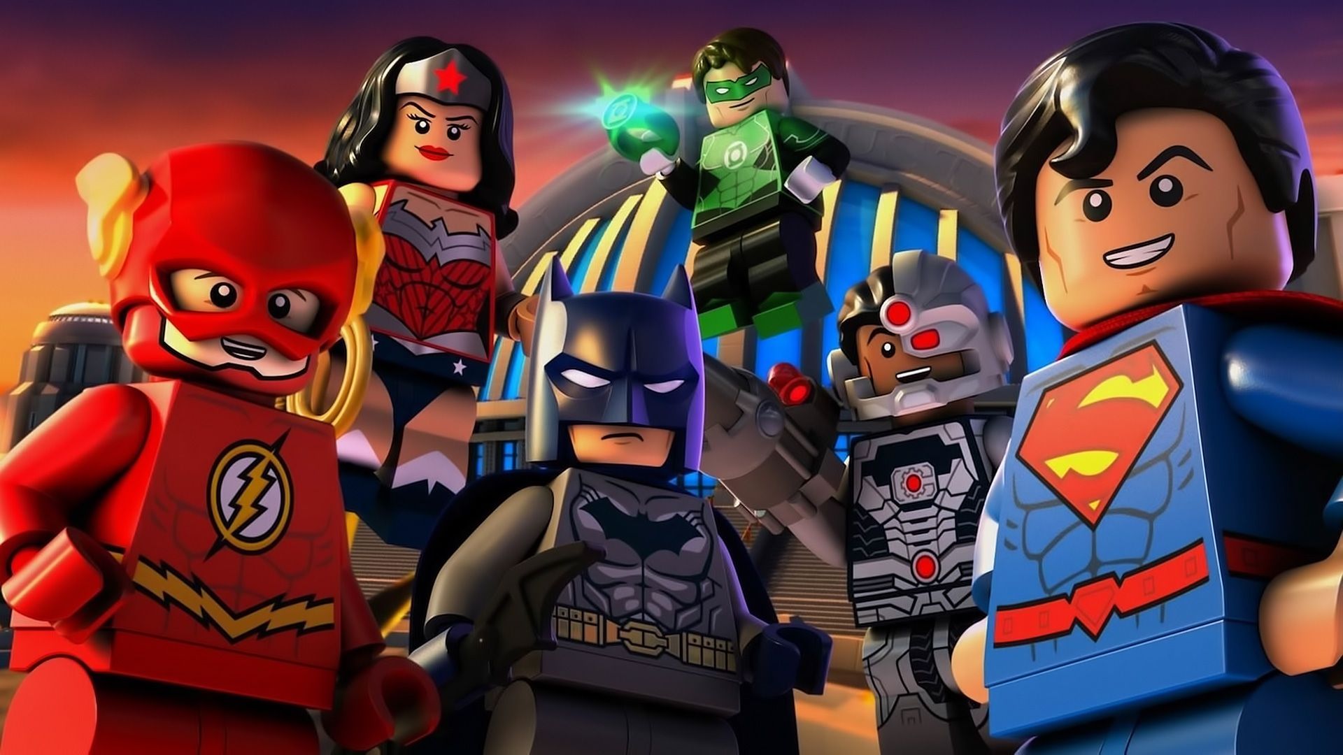Lego Justice League personaggi, 1920x1080 Full HD 1080p, Desktop