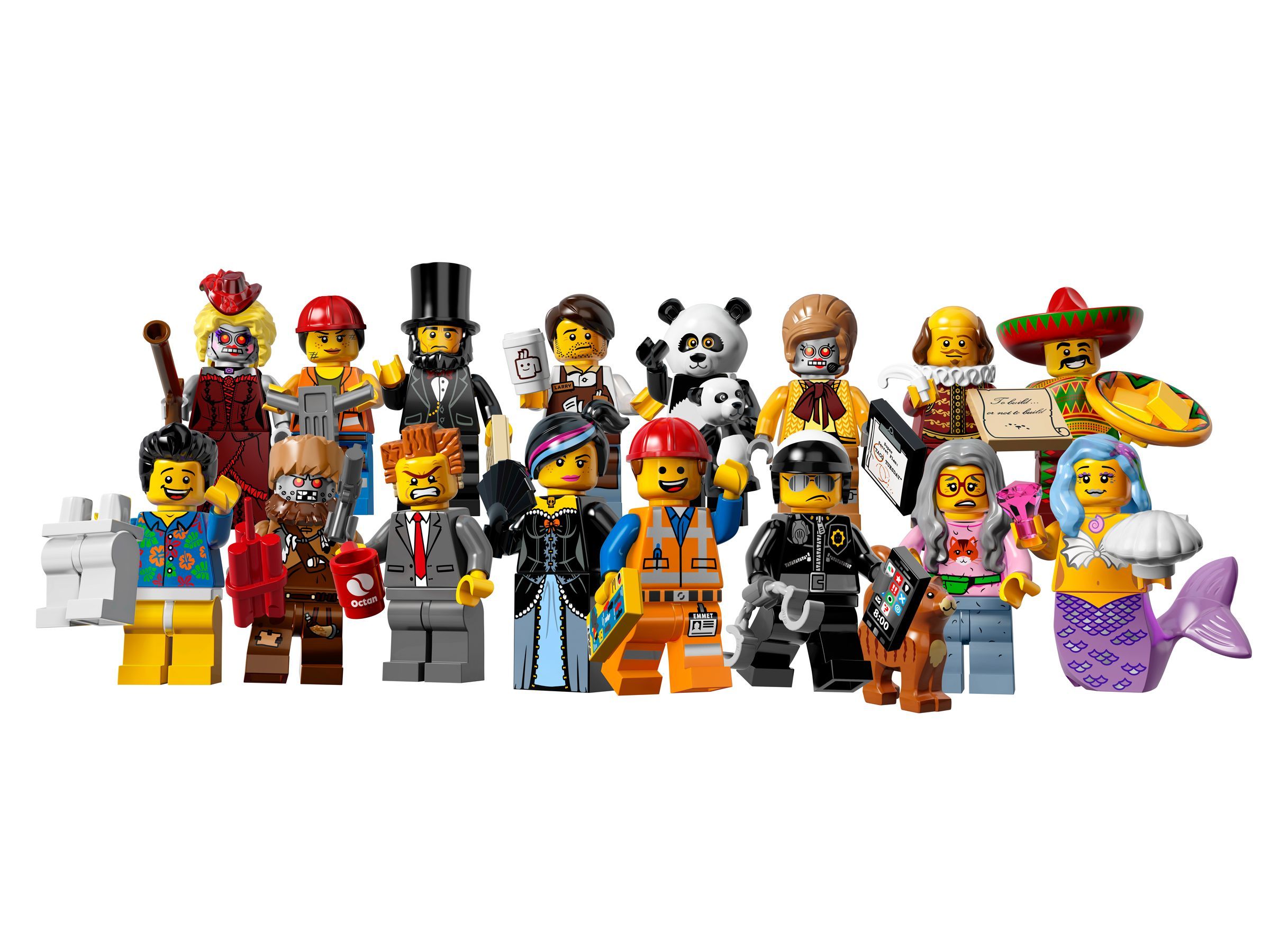 Personaggi minifigure LEGO Movie, 2400x1800 2K, Desktop