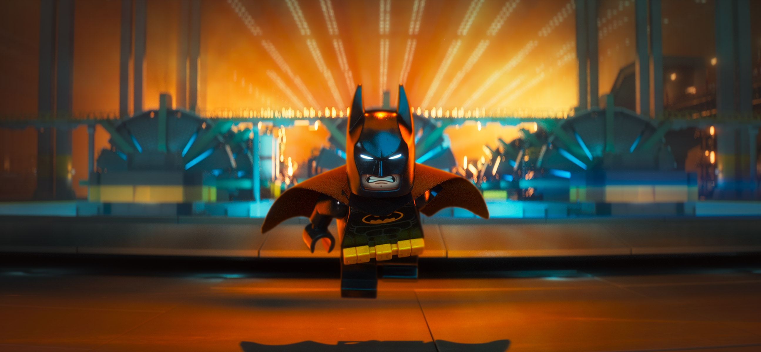 Lego Batman in azione, DC Comics, 2591x1200 2K QHD, PC