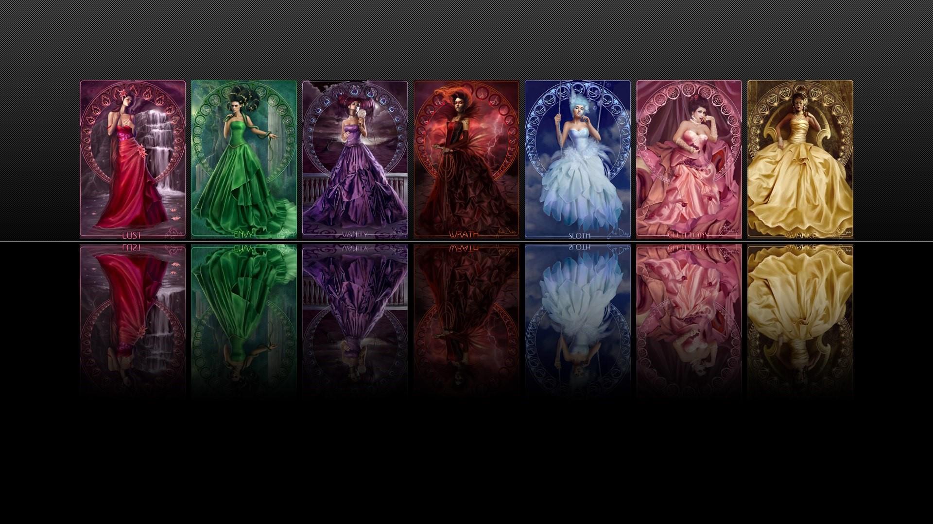 Seven Deadly Sins personaggi anime, 1920x1080 Full HD, Laptop