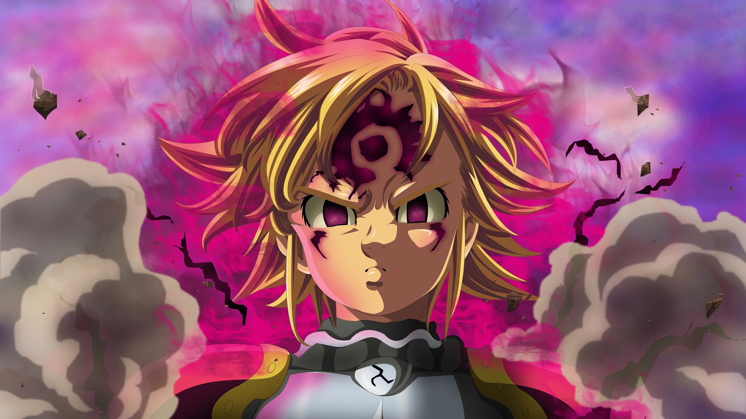 Meliodas Seven Deadly Sins anime, 2560x1440 1440p, Desktop