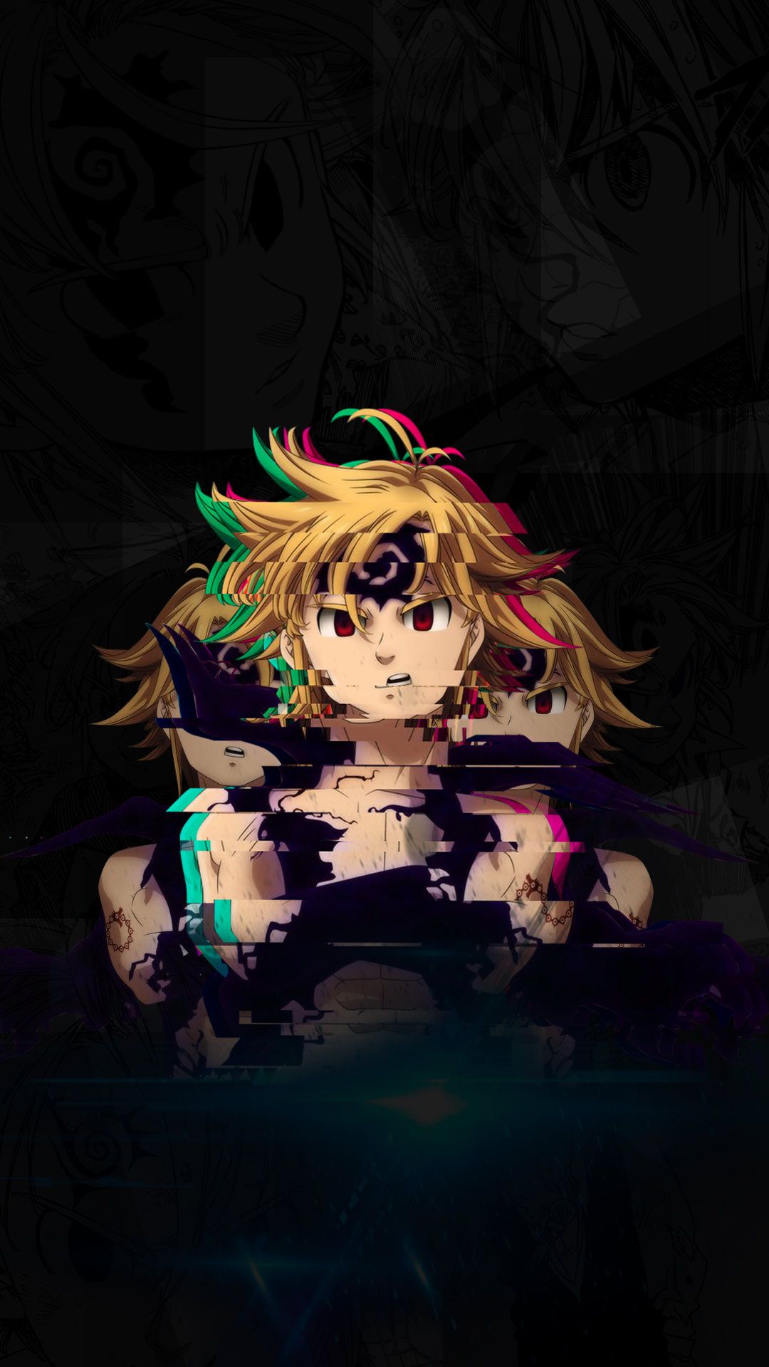 Meliodas, Seven Deadly Sins, 1080x1920 Verticale, Mobile
