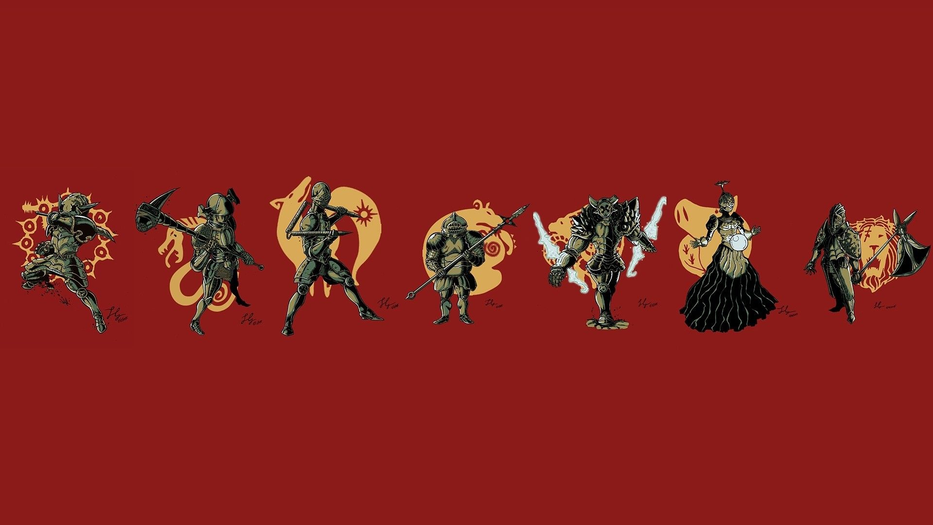 Sette peccati capitali silhouette, 1920x1080 Full HD 1080p, Laptop