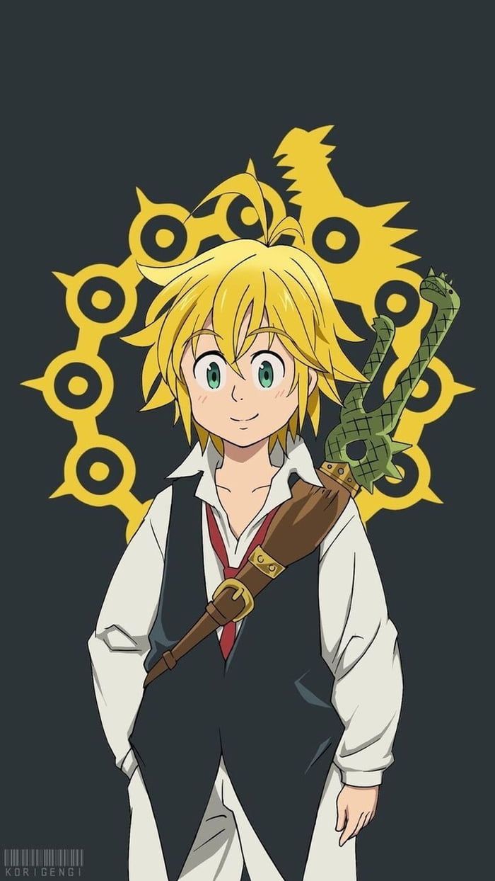 Meliodas Seven Deadly Sins anime, 700x1244 Full HD Verticale, Smartphone