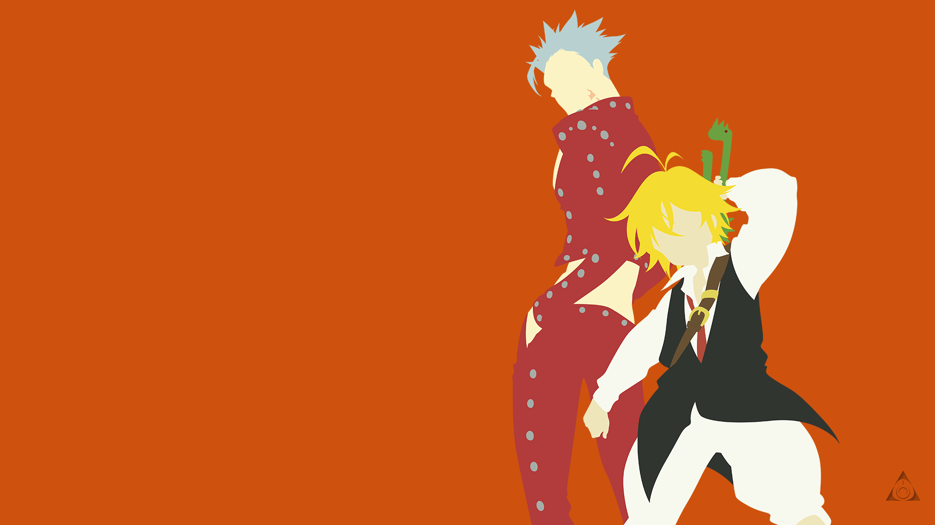 The Seven Deadly Sins personaggi minimal, 1920x1080 Full HD 1080p, Desktop