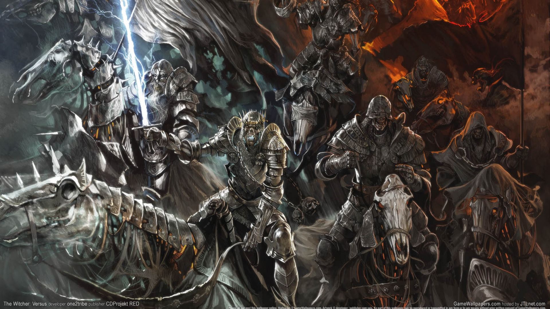 The Witcher, Caccia Selvaggia a cavallo, 1920x1080 1080p, PC