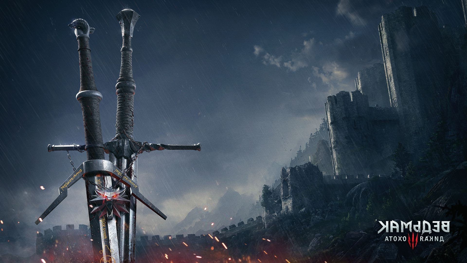 Spade The Witcher, castello, 1920x1080 1080p, PC Desktop