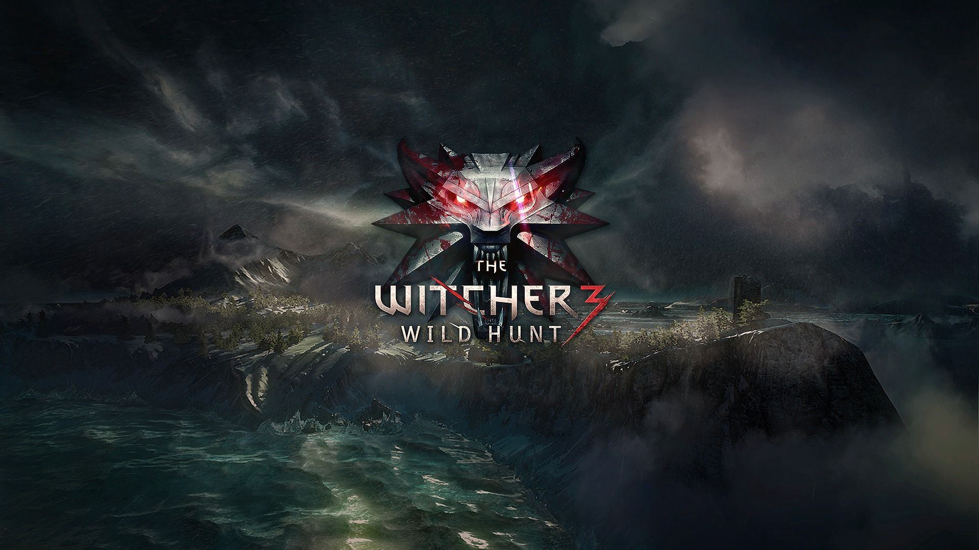The Witcher 3 Wild Hunt logo, RPG, 1920x1080 1080p, Desktop